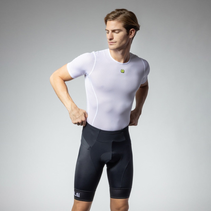 Summer shorts Without Bratles Al Pragma Corsa 2024 Black-white S
