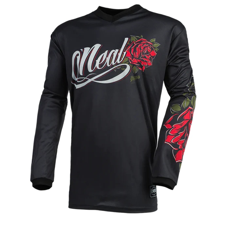 Women’s shirt O’Neal Element Roses Black/red M