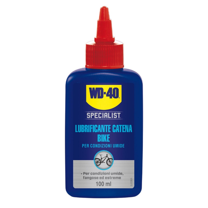 Bike WD-40 specialist bike lubricant for 100ml wet conditions