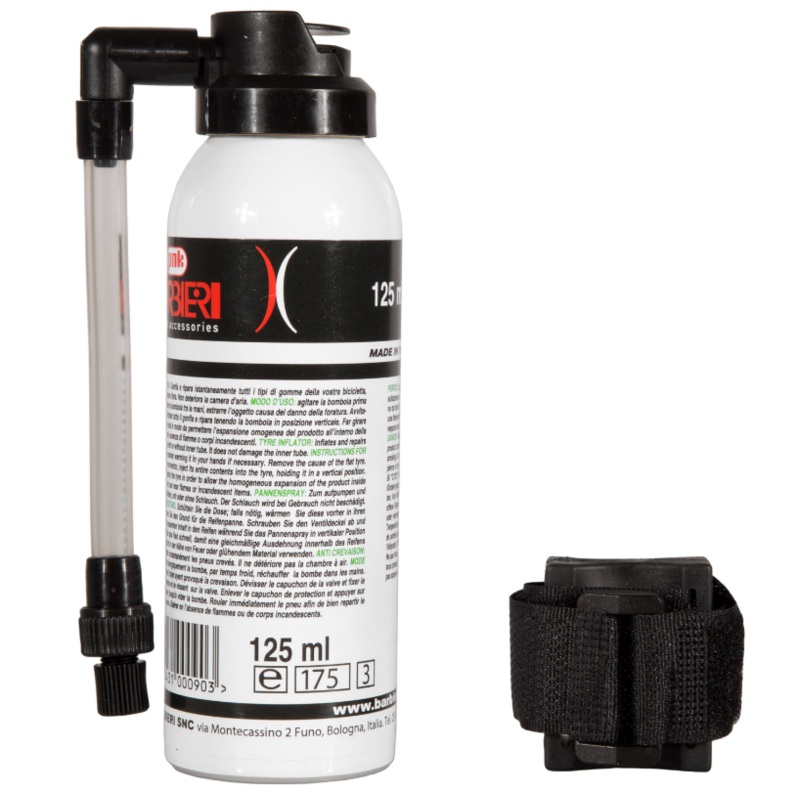 Swollen and shelter bomb with fitting and attack in Velcro Barbieri 125ml