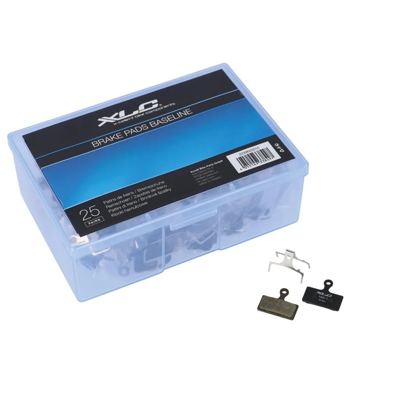 XLC Shimano XLC-MRR BR-M985 Disk brake pads Packaging Officina 25 couples