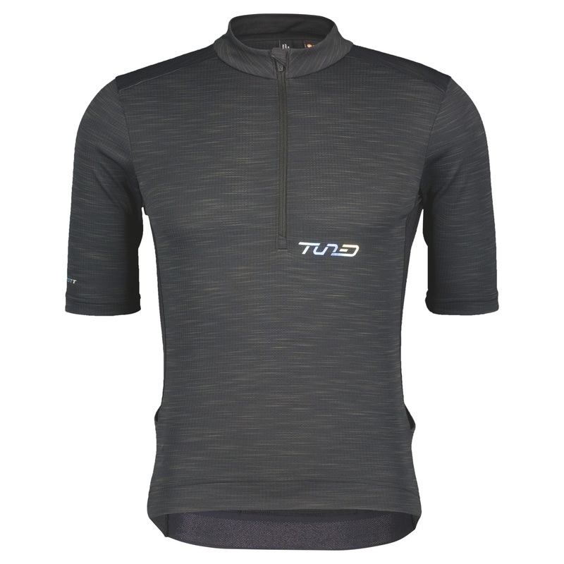 Men’s shirt Scott Gravel tuned short sleeves Black/White M