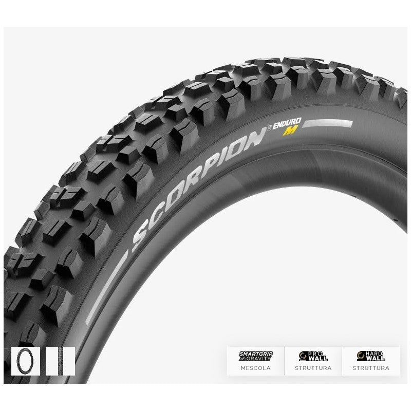 Tires Pirelli Scorpion Enduro M Black Hard Wall 29×2.6