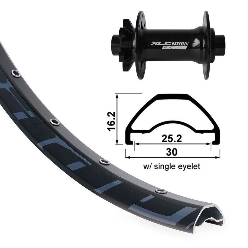 XLC Rhodes Ready front wheel 25 mtb 29 “Boost