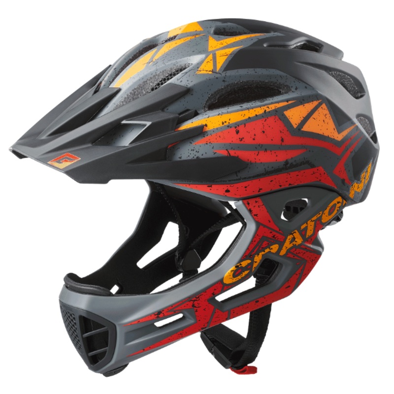 Crathons Co-Manc Pro helmet S/M Black/ Lime Matt