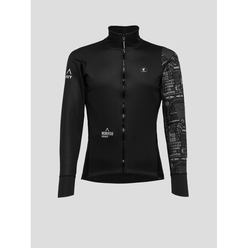 Pissei Monviso Heavy 2025 winter jacket Black/lettering S