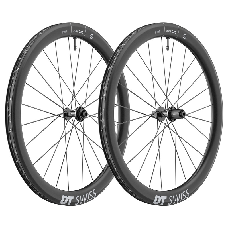 Pair of wheels dT -swiss GRC 1400 Decut 50 disc Shimano + SRAM