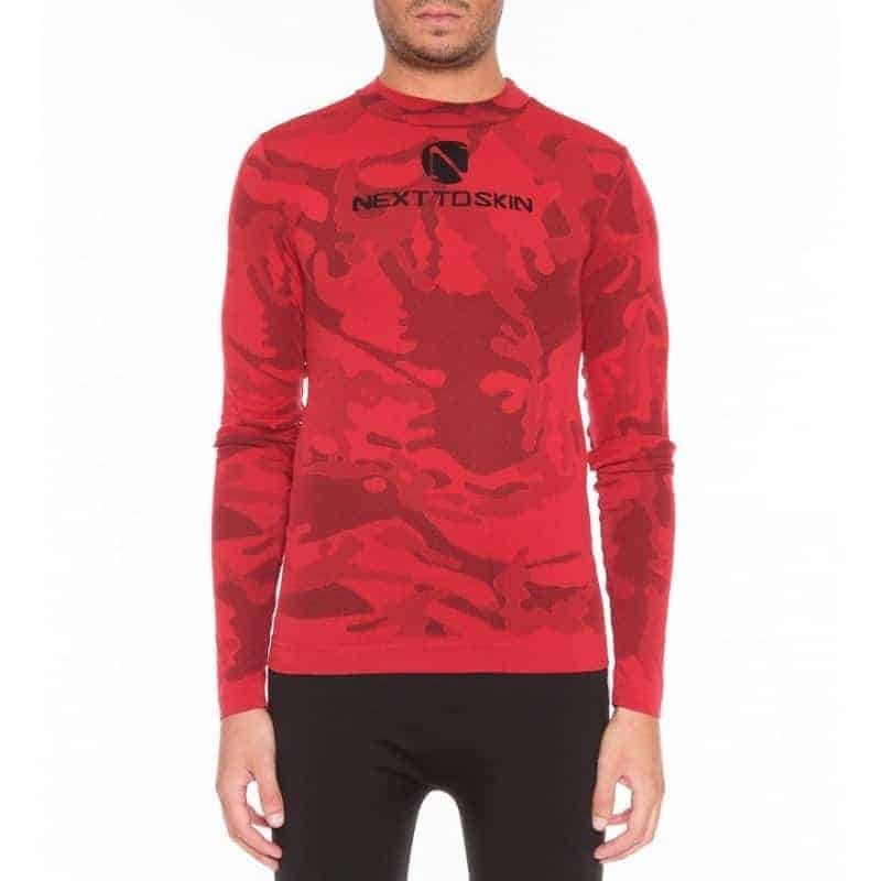 Long sleeve t-shirt Camu Next to Skin Red L-XL Red