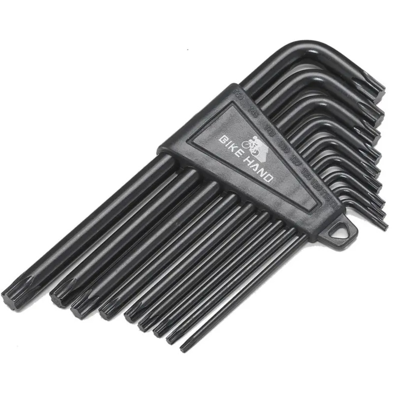 Set 9 keys torx bike hand