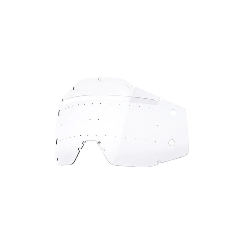 100% RACECRAFT 2 / ACCURI 2 / STRATA 2 FORECAST REPLACEMENT LENS – BUMPS CLEAR