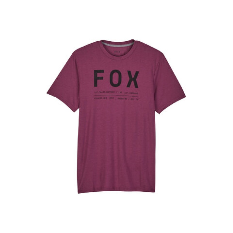Fox Racing Non Stop Short Sleeve Tech Tee SANGRIA SMALL