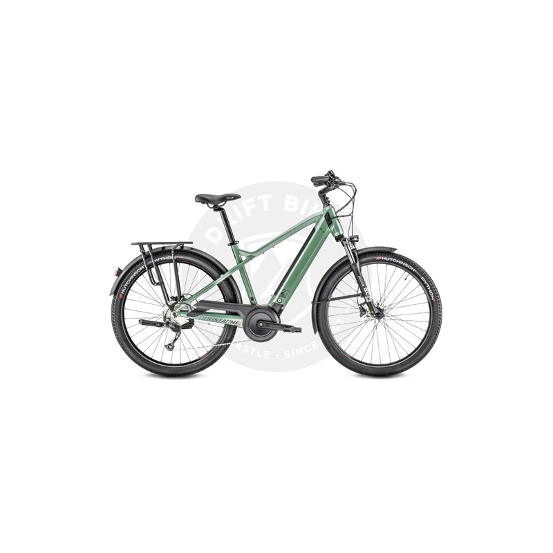 Moustache Samedi 27 XROAD 1 Closed (400WH ACTIVE+) Glossy Pastel Green Bike XL (57CM) GLOSSY PASTEL GREEN