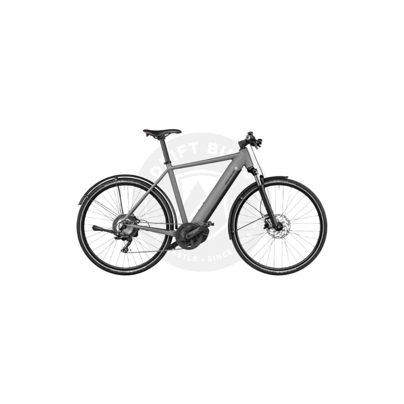 RIESE + MULLER Roadster Touring, Matt Grey, 56cm, 625wh, Cx, 11sp  (Incl Lock, Chain + Bag, Fr + Rear Carriers)