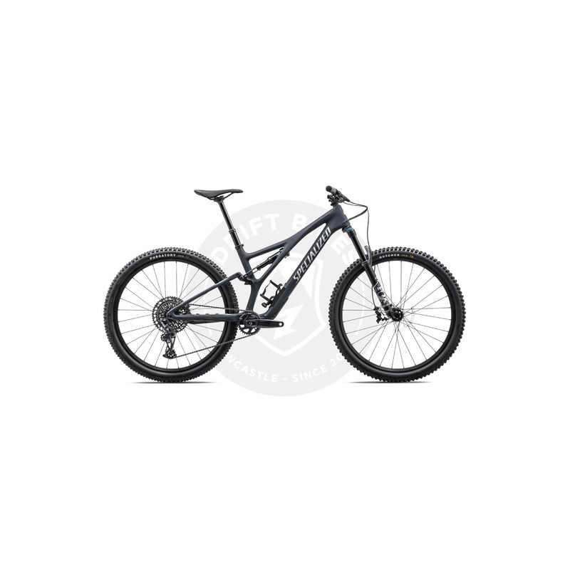 2023 Specialized Stumpjumper Comp Mountain Bike SATIN WHITE SAGE/DEEP LAKE S1
