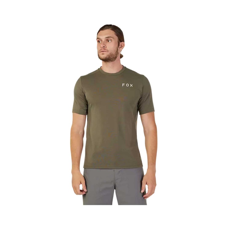 Fox Racing 2024 Ranger Dri-Release Short Sleeve Jersey Graphic OLIVE GREEN SMALL