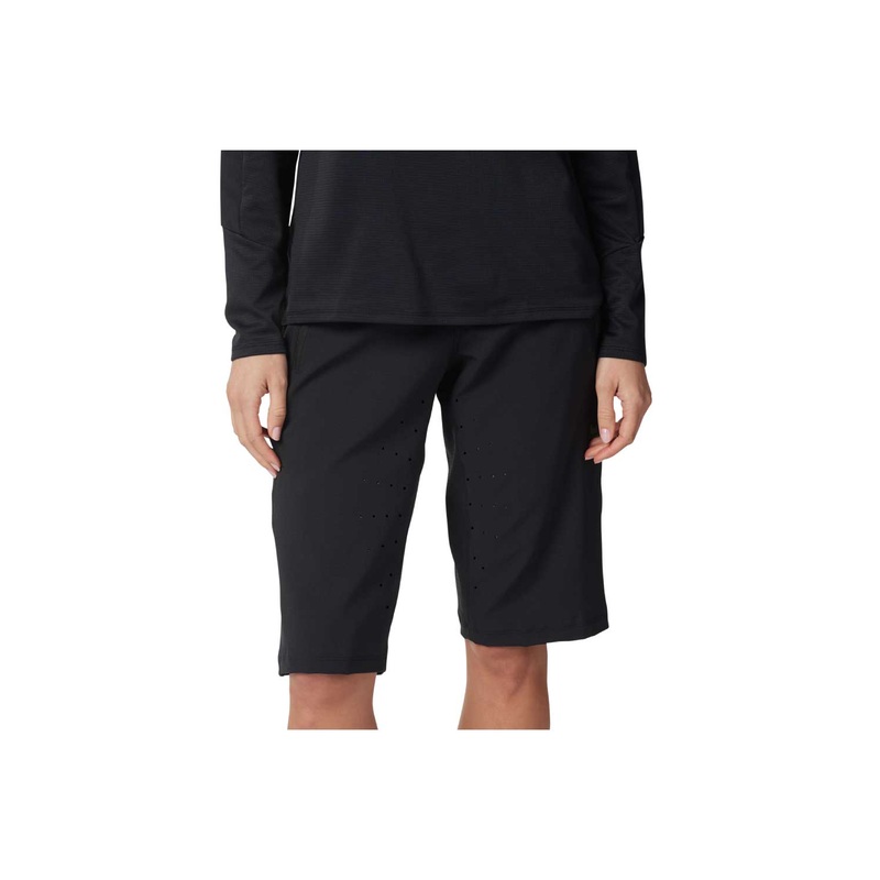 Fox Racing 2024 Womens Defend Shorts BLACK 2