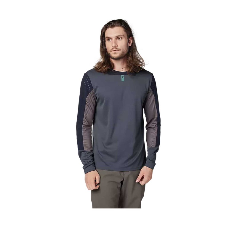 Fox Racing 2025 Defend Long Sleeve Jersey CACTUS SMALL