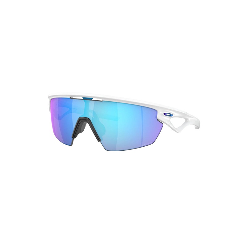 Oakley Sphaera Sunglasses MATTE WHITE PRIZM SAPPHIRE POLARISED