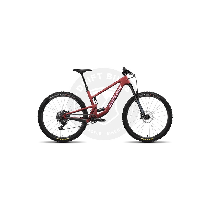 SANTA CRUZ 2024 HIGHTOWER 3 C R-KIT FOX FLOAT PERF 29 MATTE CARDINAL RED SMALL