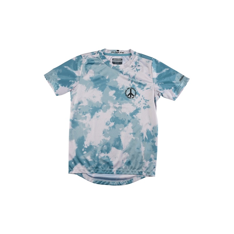 Troy Lee Designs 2024 Flowline Youth Short Sleeve Jersey PLOT IVY Y-XSMALL