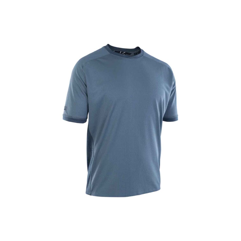ION 2024 Bike Tech Logo Short Sleeve Jersey COSMIC BLUE MEDIUM