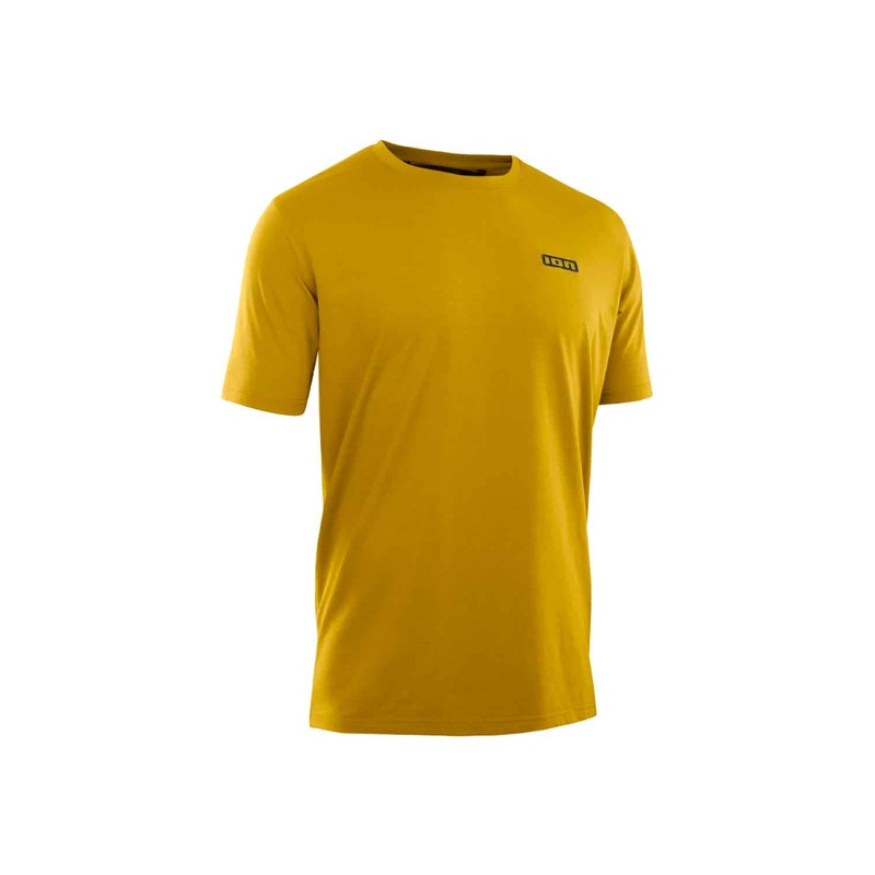 ION 2024 S_LOGO Bike Short Sleeve Jersey DARK AMBER MEDIUM