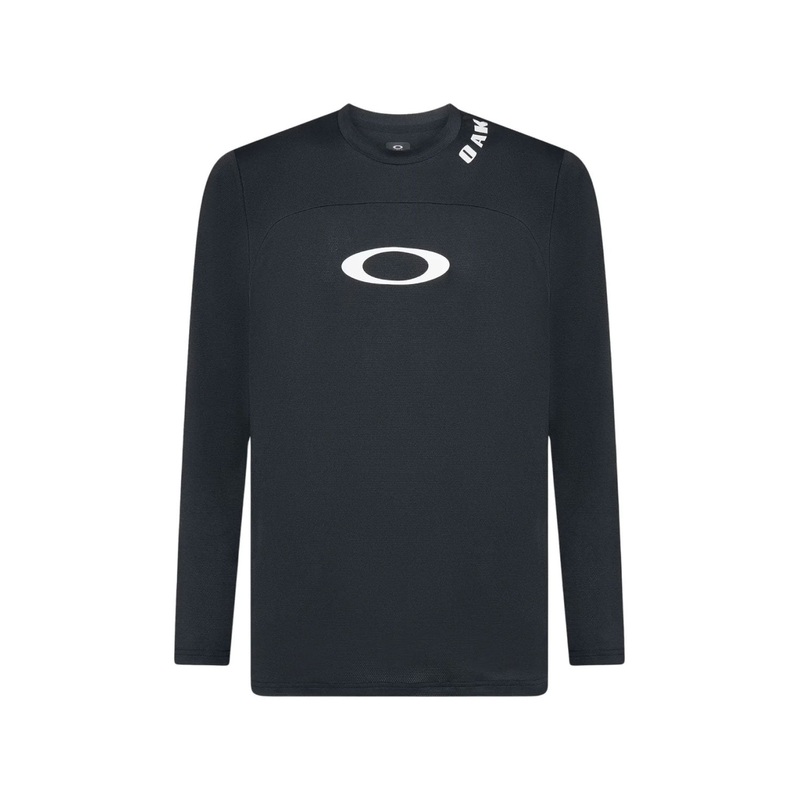 Oakley Free Ride RC Long Sleeve MTB Jersey BLACKOUT X-SMALL