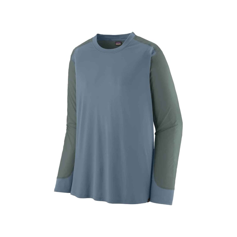 Patagonia Mens Long Sleeve Dirt Craft Jersey UTILITY BLUE LARGE