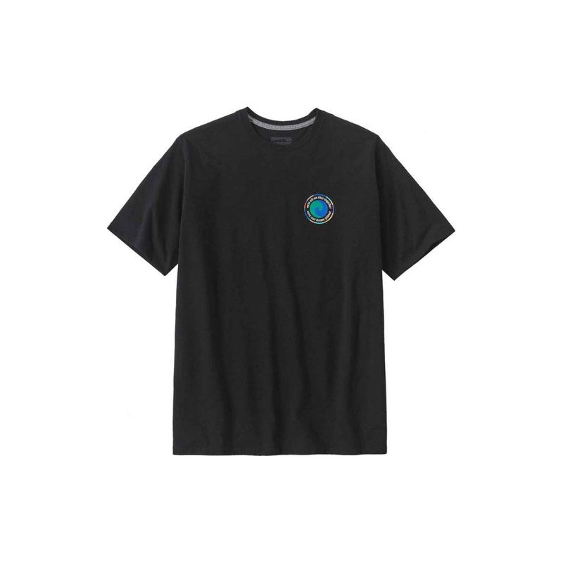 Patagonia Mens Unity Fitz RESPONSIBILI-TEE INK BLACK LARGE