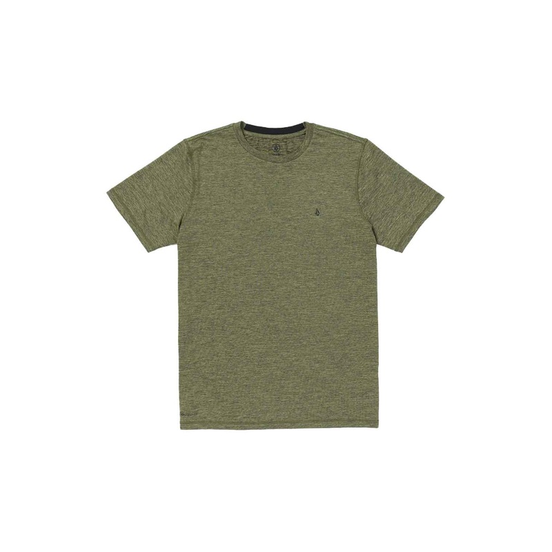 VOLCOM Stoneverse Short Sleeve Crew T-Shirt VINTAGE GREEN SMALL