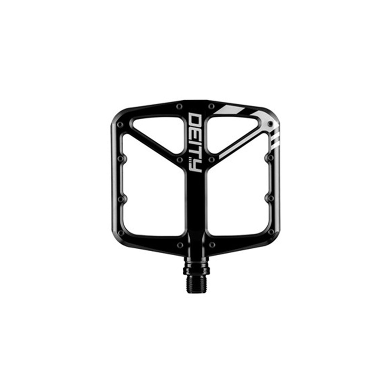 Deity SUPER VILLAIN Flat Bike Pedals BLACK