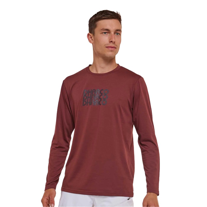 DHARCO 2024 Men’s Long Sleeve Tech Tee GRAZE SMALL