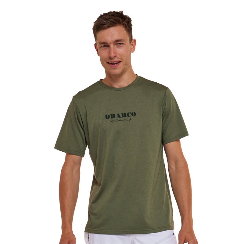DHARCO 2024 Men’s Short Sleeve Tech Tee GARIGAL GREEN SMALL