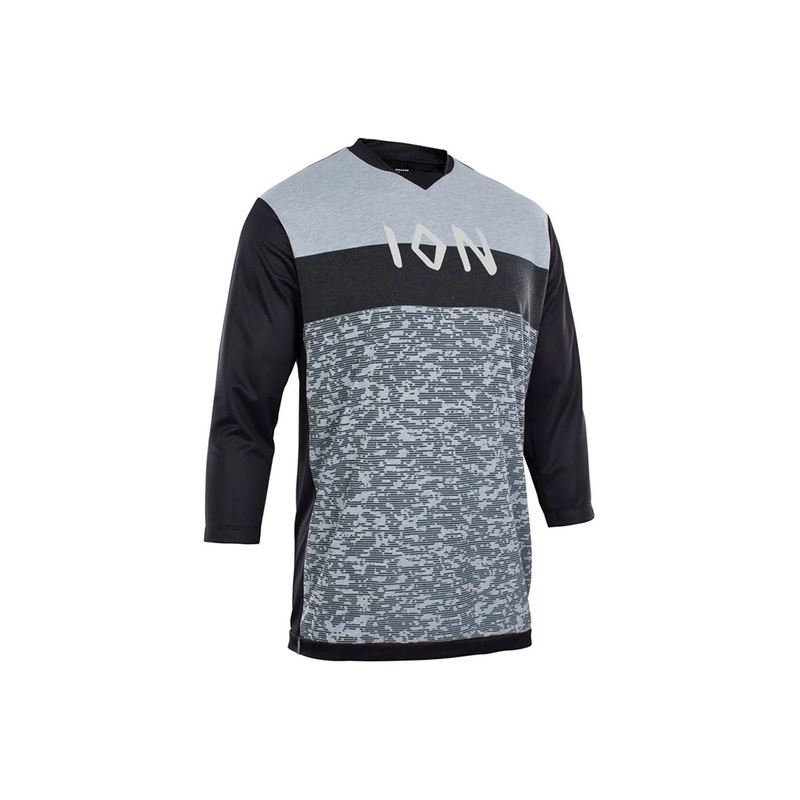 ION 2021 Men’s Scrub AMP 3/4 Sleeve Jersey BLACK SMALL