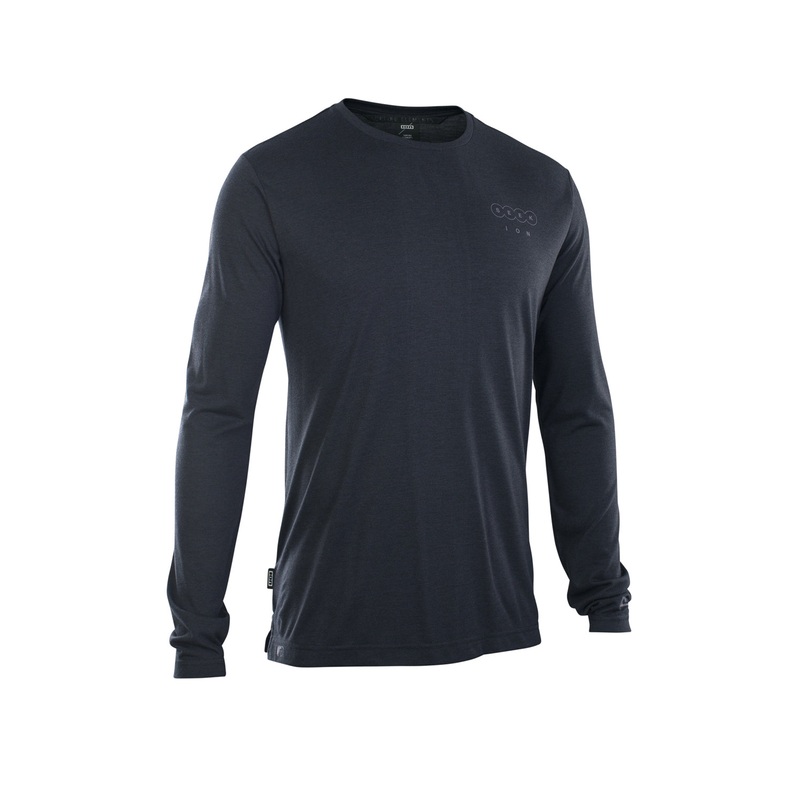 ION 2023 Men’s Seek Amp 2.0 Long Sleeve Jersey BLACK SMALL