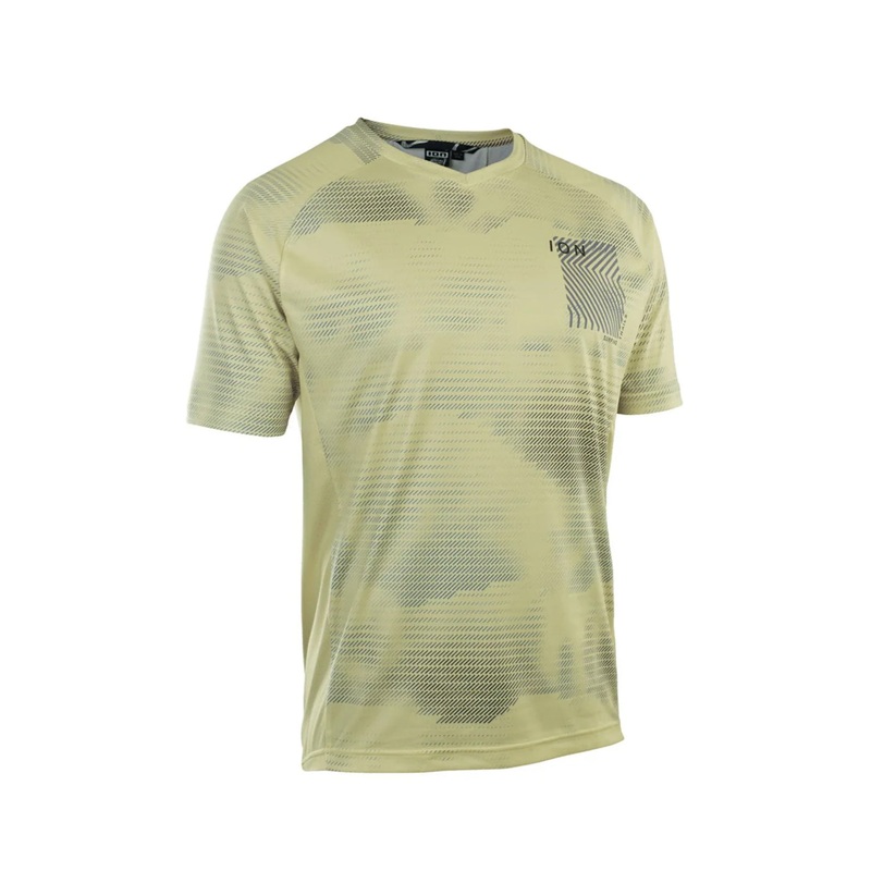 ION 2023 Traze 2.0 Short Sleeve Men’s Jersey LIGHT YELLOW LARGE