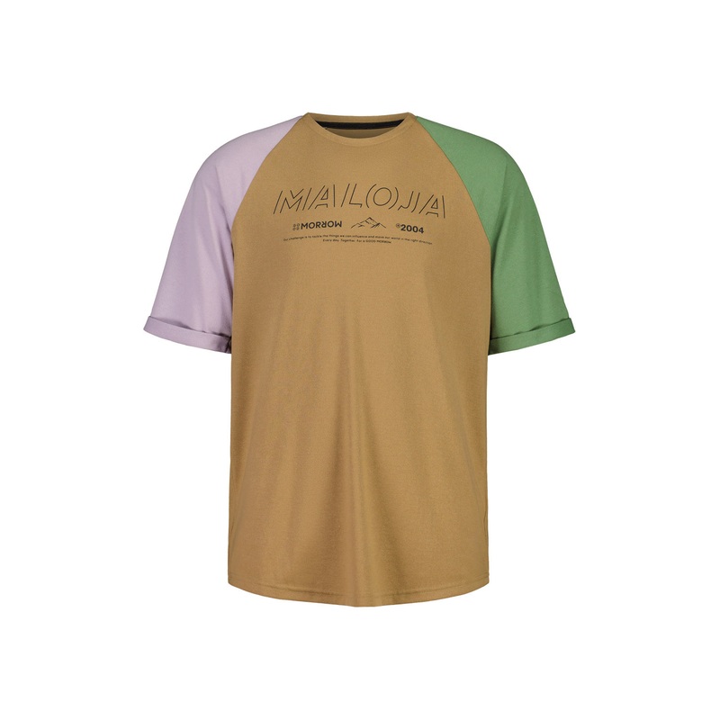 Maloja ANDERTERM. Men’s Enduro Tee CLAY MULTI SMALL