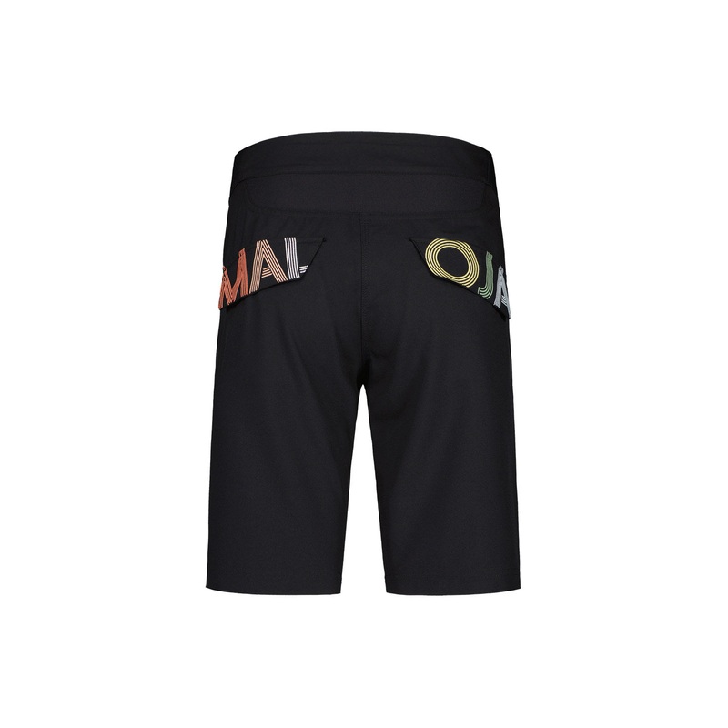 Maloja CARDAMINAM. Women’s Cycle Shorts DEEP BLACK MULTI MEDIUM