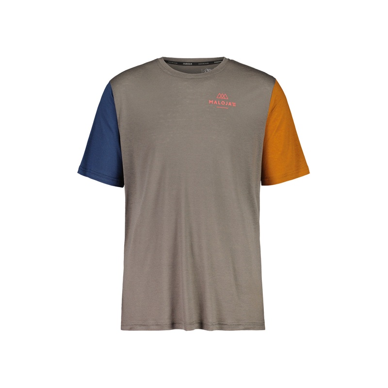 Maloja KALMBERGM. Men’s Puzzle Adventure Shirt STONE MEDIUM