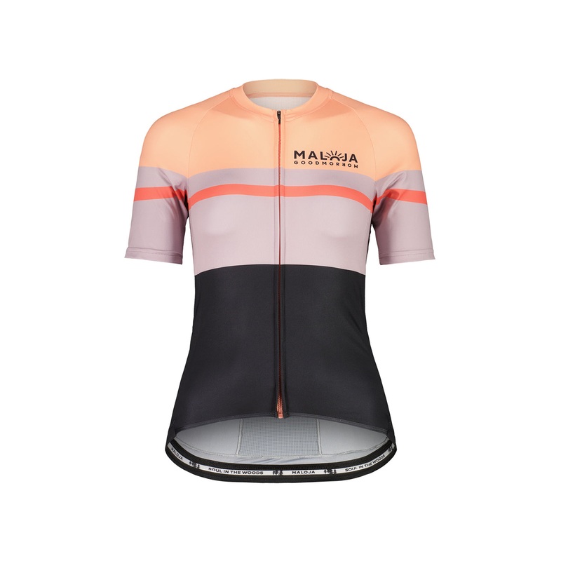 Maloja MADRISAM. Women’s Cycle Jersey DEEP BLACK MEDIUM