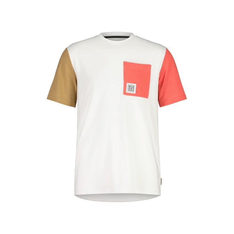 Maloja MALIGNEM. Men’s Commuter Tee GLACIER MILK MULTI SMALL