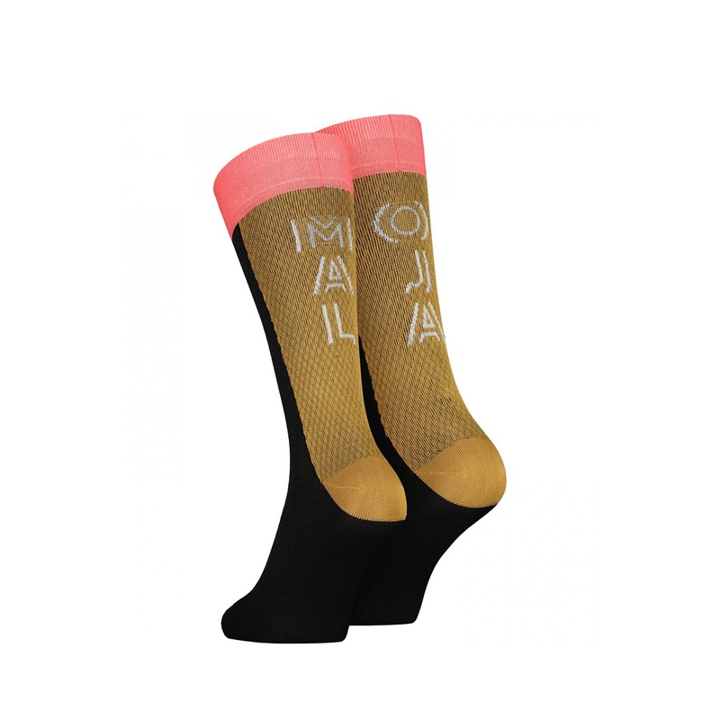 Maloja ROMBONM. Sports Socks BRIGHT ROSE /DEEP BLACK 39-42