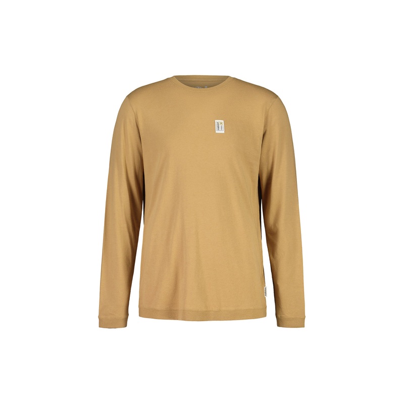 Maloja STRAMENTIZZOM. Men’s Cotton Long Sleeve Shirt CLAY MEDIUM