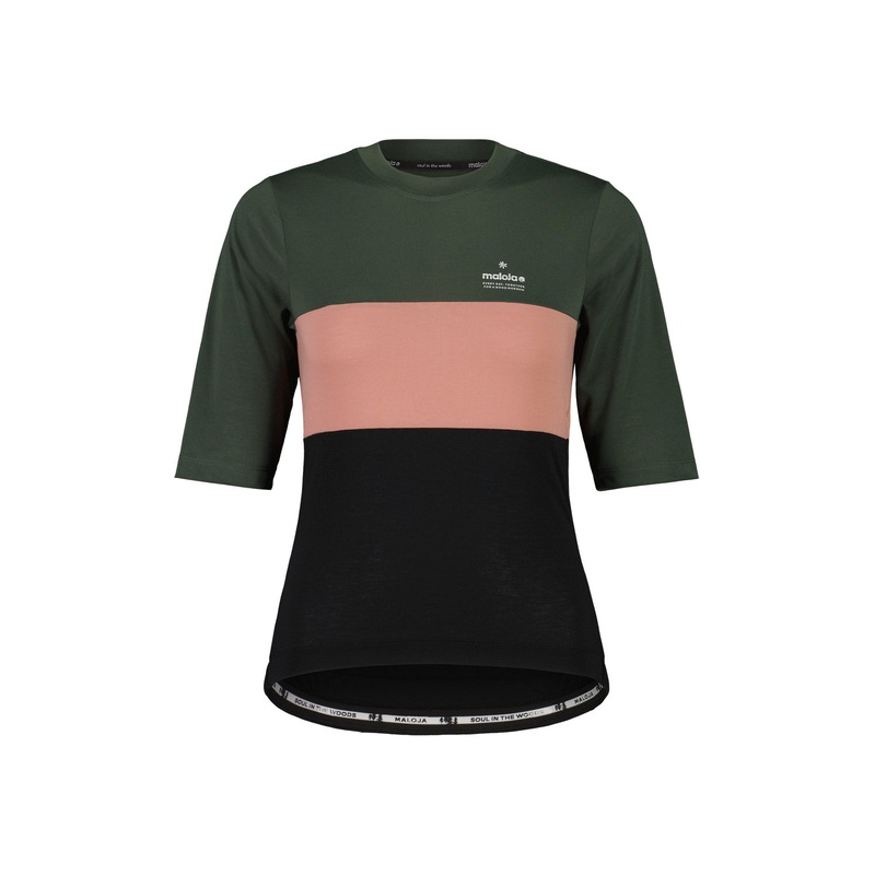 Maloja WALLISM. Women’s Gravel Jersey DEEP BLACK SMALL