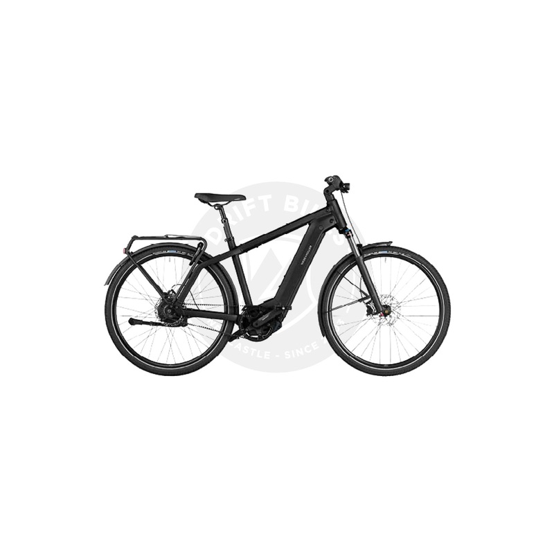 RIESE & MULLER CHARGER4 VARIO KIOX 300 750WH COMFORT KIT FRONT CARRIER BLACK MATT 49CM