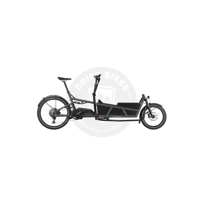 RIESE & MULLER LOAD4 75 Vario Kiox 500 Coal Grey Matt DUAL BATTERY 1450 ABS 2.0