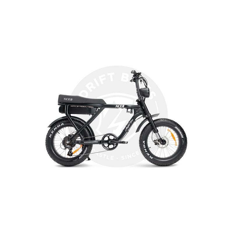 AMPD Bros Ace-X Plus+ Gen 4 Fat Tyre Electric Bike MATTE BLACK
