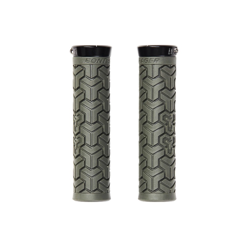 Bontrager SE Elite Recycled Grip Set – Olive Grey