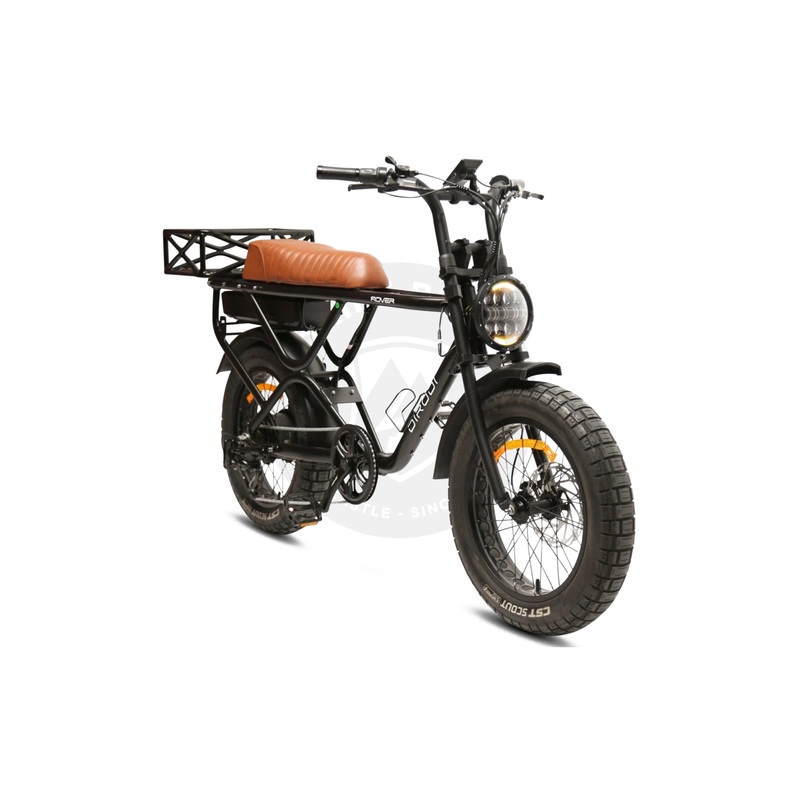 DIRODI Rover Electric Bike (1000W-52V 20AH) Gen 5 BLACK STEP THROUGH