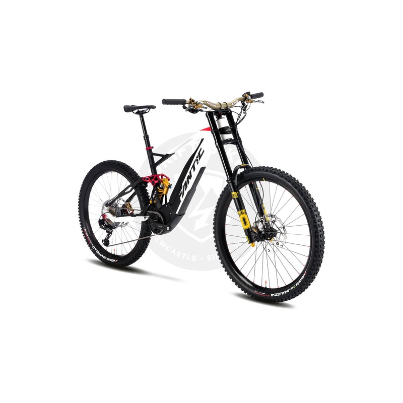 FANTIC 2022 INTEGRA XXF 2.0 FACTORY 720WH Electric Bike – White/Red – Medium